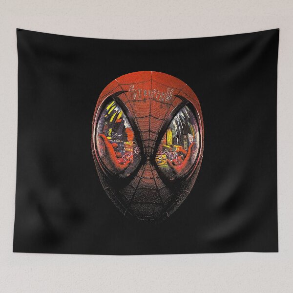 Item preview, Striving Silhouette Eyes Reflection City Superhero Graphic designed and sold by Krasnovaovaova.