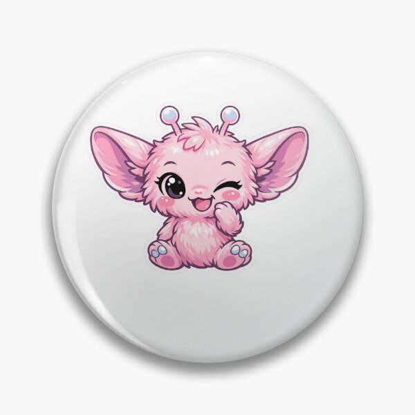Item preview, Cute Pink Alien Bunny Sticker designed and sold by jiaaz84.