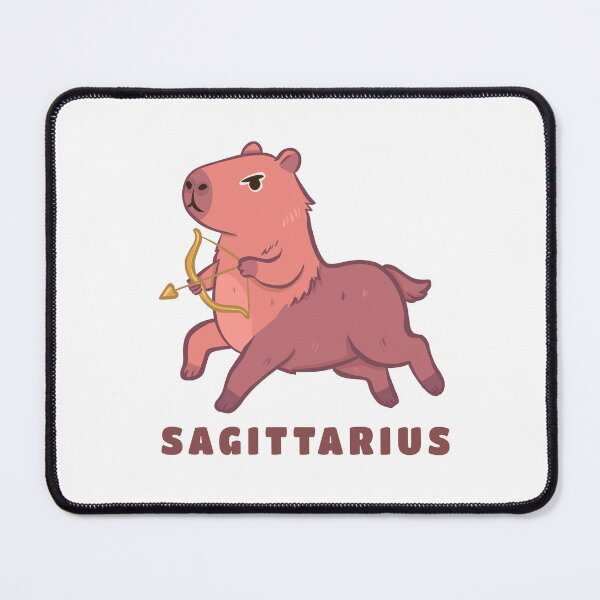 Item preview, Cute Sagittarius Capybara Zodiac | Kawaii Astrology Animal designed and sold by Iqrapixels.