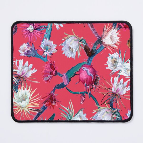 Item preview, Cactus Flowers (raspberry sorbet setting) designed and sold by Reinvented Decors.