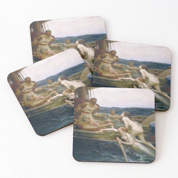 Item preview, Ulysses and the Sirens - Herbert Draper  designed and sold by forgottenbeauty.