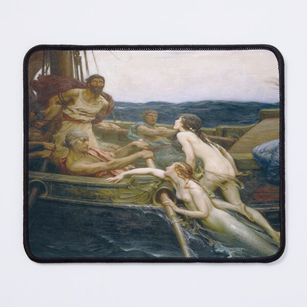 Artikelvorschau, Odysseus und die Sirenen – Herbert Draper entworfen und verkauft von forgottenbeauty.
