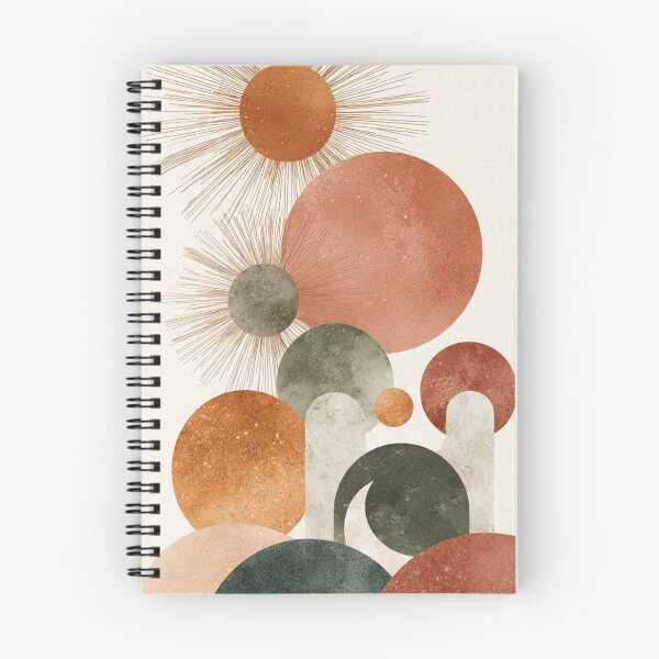 Item preview, Multiple Boho Suns - Boho Chic Design Terracotta Sage designed and sold by DkSpirit.