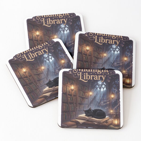 Item preview, Midnight Library Cat Sticker Souvenir Summer Edition designed and sold by Imaginarium of Chaos falcon88 .