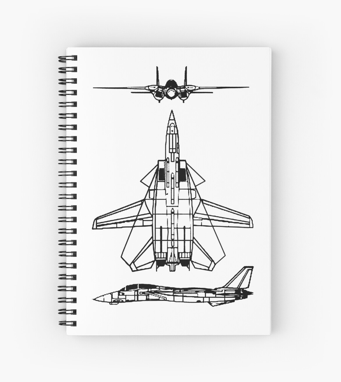 F 14 Tomcat Drawing