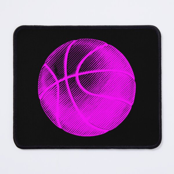 Item preview, Magenta Basketball Line Art Illustration designed and sold by pattern-archive.