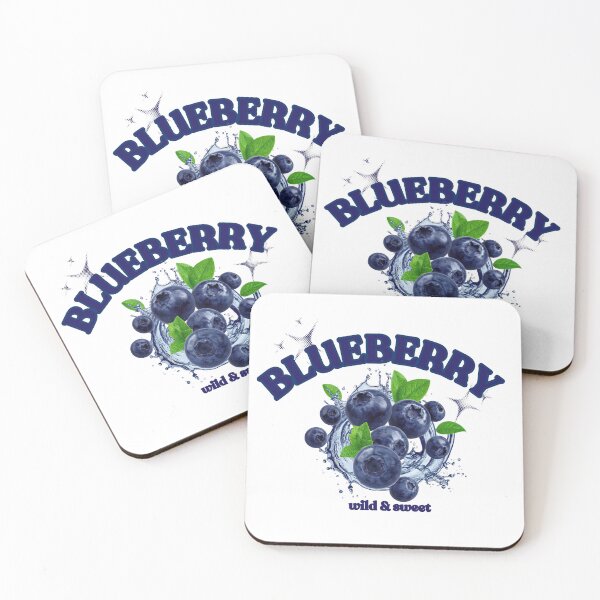 Item preview, Wild & Sweet Blueberry Sticker | Cute Blueberry Fruit Aesthetic | Kawaii Berry Illustration | Summer Fruit Design designed and sold by AeraArts.