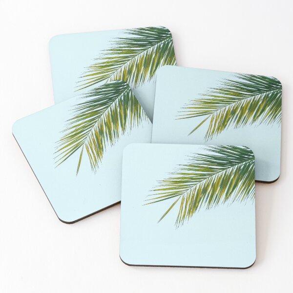 Item preview, a palm tree branch with lush green tropical foliage designed and sold by Dinasworld.