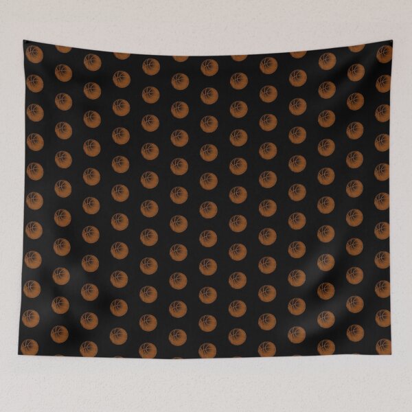 Item preview, Brown Basketball Line Art Illustration designed and sold by pattern-archive.