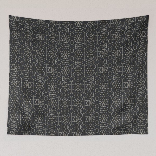 Item preview, Luxury geometric pattern, dark architectural design, abstract minimal decor designed and sold by Aurum-design.