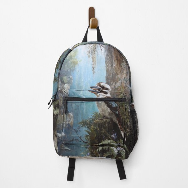 Item preview, A Kookaburra perched near waterfalls, Birds in Motion designed and sold by CDC40.