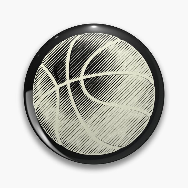 Item preview, Beige Basketball Line Art Illustration designed and sold by pattern-archive.