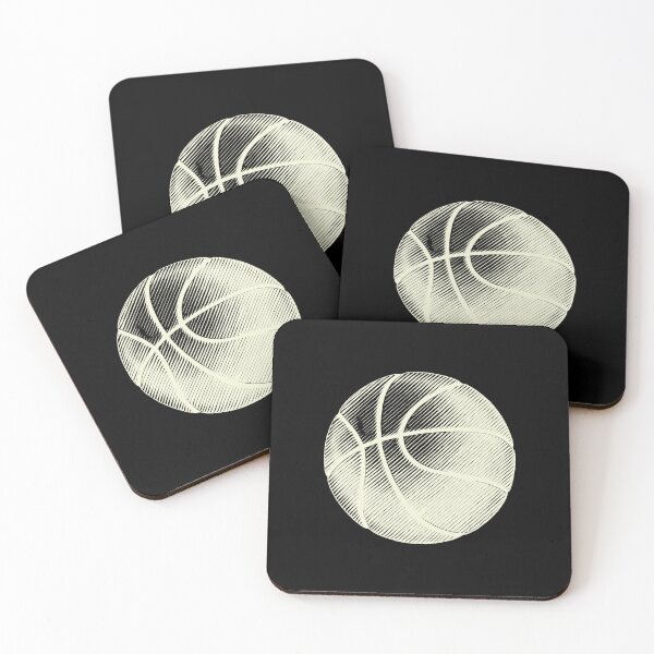 Item preview, Beige Basketball Line Art Illustration designed and sold by pattern-archive.