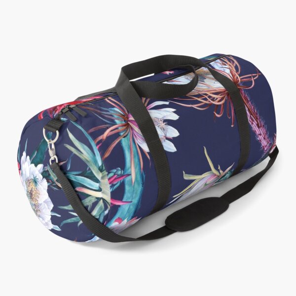 Item preview, Cactus Flowers (deep indigo setting) designed and sold by Reinvented Decors.