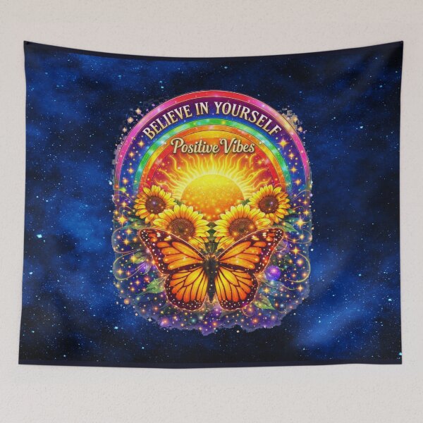 Item preview, Believe in Yourself – Positive Vibes Butterfly Radiance designed and sold by MysticOzzy.
