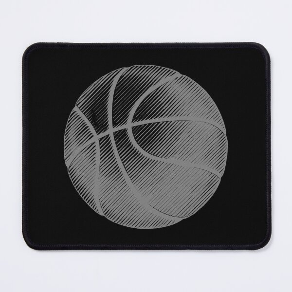 Item preview, Gray Basketball Line Art Illustration designed and sold by pattern-archive.