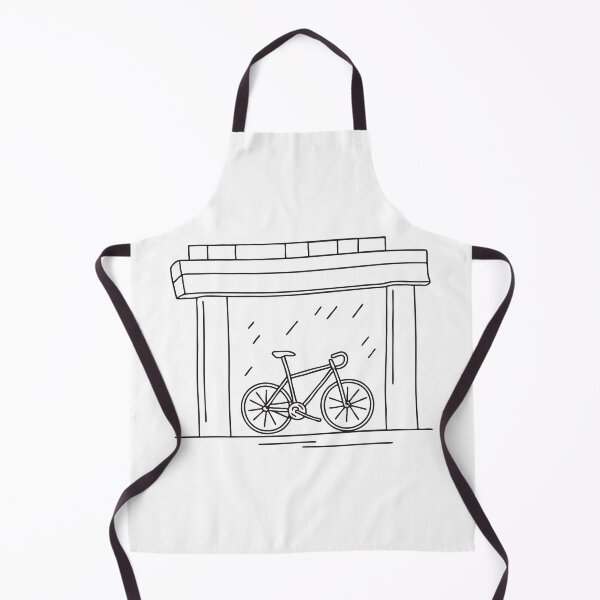 Item preview, A bicycle secured to a pole under an urban overpass designed and sold by rasagamastore.