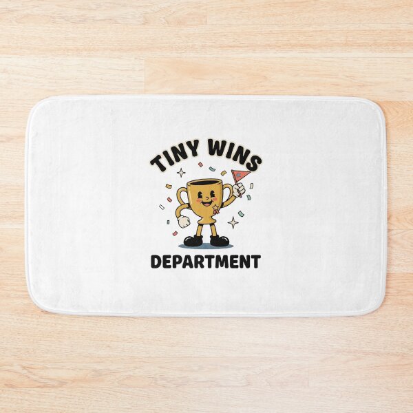 Item preview, Tiny Wins Department Vintage Trophy Mascot designed and sold by GoofyShopp.