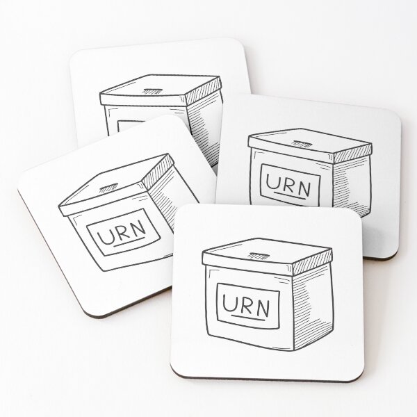 Item preview, A box marked urn stored inside a cabinet compartment designed and sold by rasagamastore.