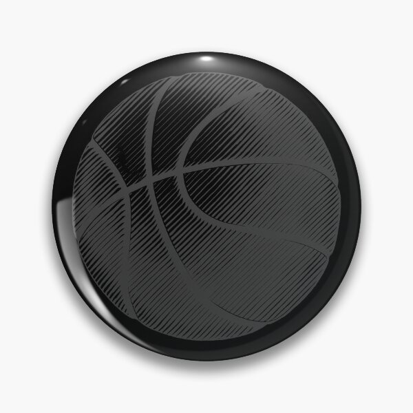 Item preview, Dark Gray Basketball Line Art Illustration designed and sold by pattern-archive.