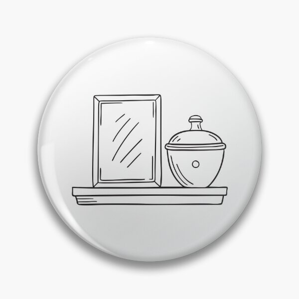 Item preview, A ceramic urn displayed on a mantle next to a framed photo designed and sold by rasagamastore.