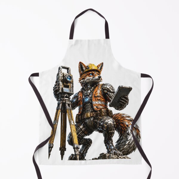 Item preview, Steel Fox Surveyor | Mechanical Robot Worker | Steelcoat Studio designed and sold by SteelCoat Studio.