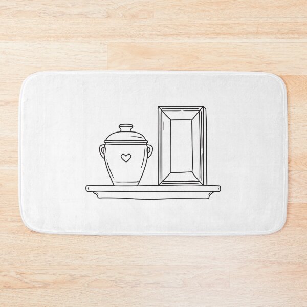 Item preview, A decorative urn resting next to a picture frame on the mantle designed and sold by rasagamastore.
