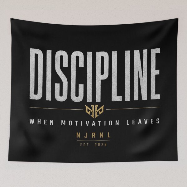 Item preview, Discipline When Motivation Leaves designed and sold by NJRNL Apparel .