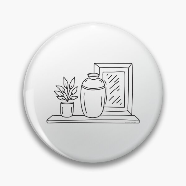 Item preview, A photo frame placed near a ceramic urn on a mantel designed and sold by rasagamastore.