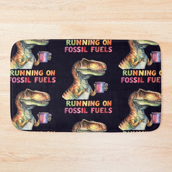 Item preview, Dinosaur with a coffee cup; without coffee, it would be extinct. designed and sold by LiskoDesign.