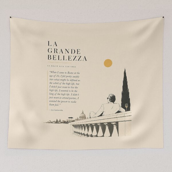 Item preview, The Great Beauty | Minimalist Inspired Art Print designed and sold by bisha.