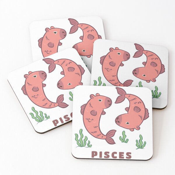 Item preview, Cute Pisces Capybara Zodiac | Kawaii Astrology Animal designed and sold by Iqrapixels.