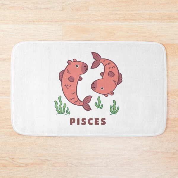 Item preview, Cute Pisces Capybara Zodiac | Kawaii Astrology Animal designed and sold by Iqrapixels.