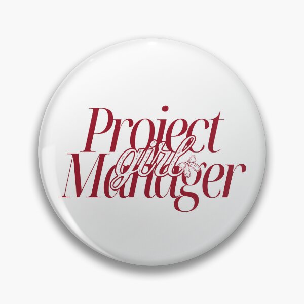 Item preview, Project Manager Girl Cute Business Management designed and sold by CuteLovelyDesigns.