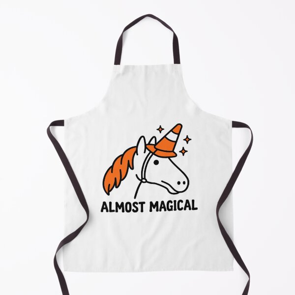 Item preview, Almost Magical Horse Traffic Cone Unicorn designed and sold by gunaone-design.