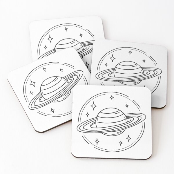 Item preview, A solar system chart displaying Uranus encircled by rings designed and sold by rasagamastore.