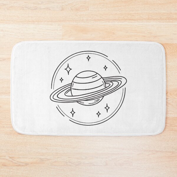 Item preview, A solar system chart displaying Uranus encircled by rings designed and sold by rasagamastore.
