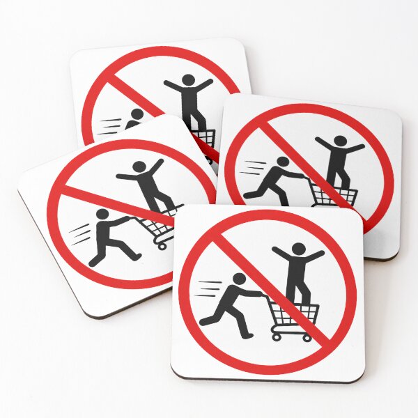 Item preview, Funny Don't Ride Shopping Cart designed and sold by MonkiFlipp.