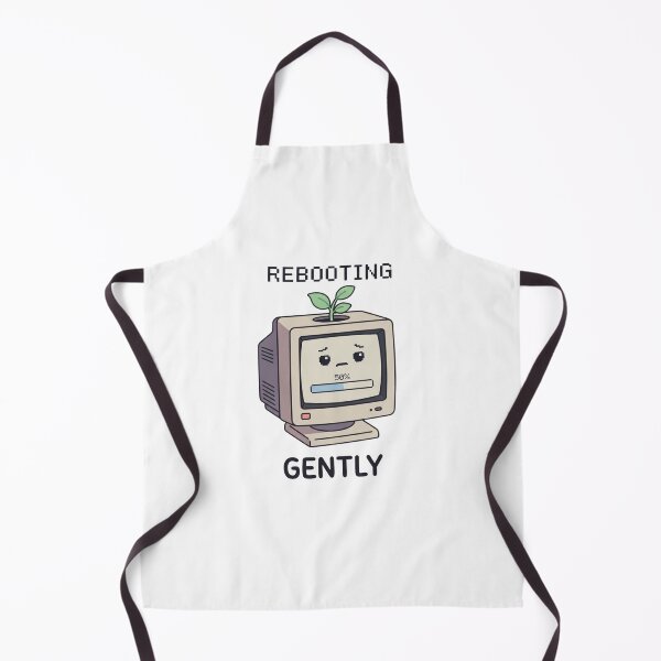 Item preview, Rebooting Gently Retro Computer Self Care designed and sold by GoofyShopp.