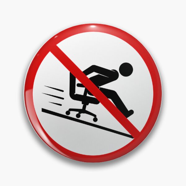 Item preview, Funny Don't Race Office Chair designed and sold by MonkiFlipp.