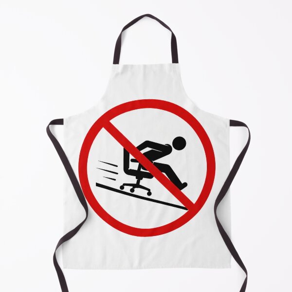 Item preview, Funny Don't Race Office Chair designed and sold by MonkiFlipp.
