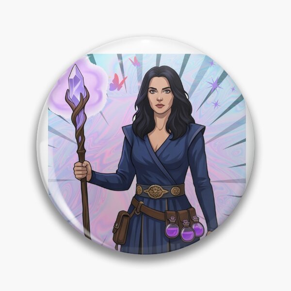 Item preview, Magical Sorceress Crystal Power Design designed and sold by RamjoVerse.