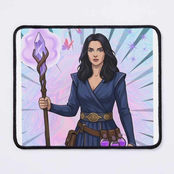 Item preview, Magical Sorceress Crystal Power Design designed and sold by RamjoVerse.