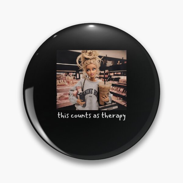 Item preview, This Counts As Therapy Coffee Lover Grocery Run Doll Graphic designed and sold by VioIneka.