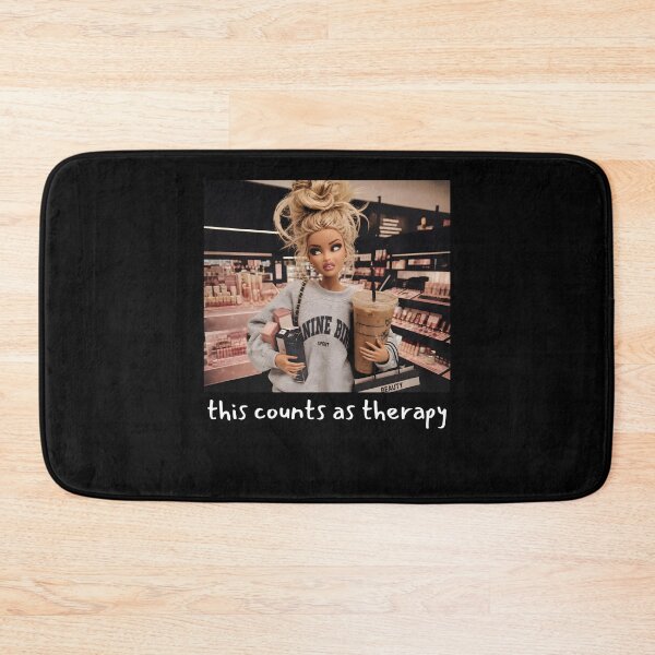 Item preview, This Counts As Therapy Coffee Lover Grocery Run Doll Graphic designed and sold by VioIneka.