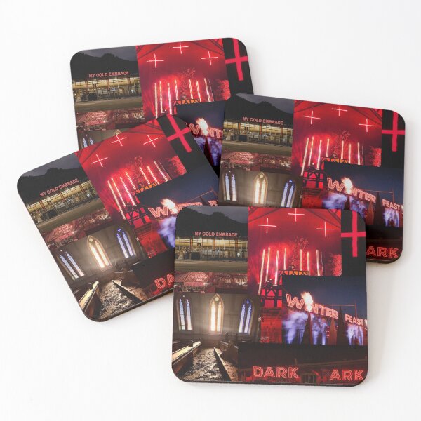 Item preview, Dark Mofo 2026 red collage designed and sold by Ink&Iron.