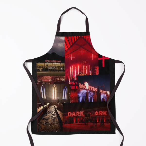 Item preview, Dark Mofo 2026 red collage designed and sold by Ink&Iron.