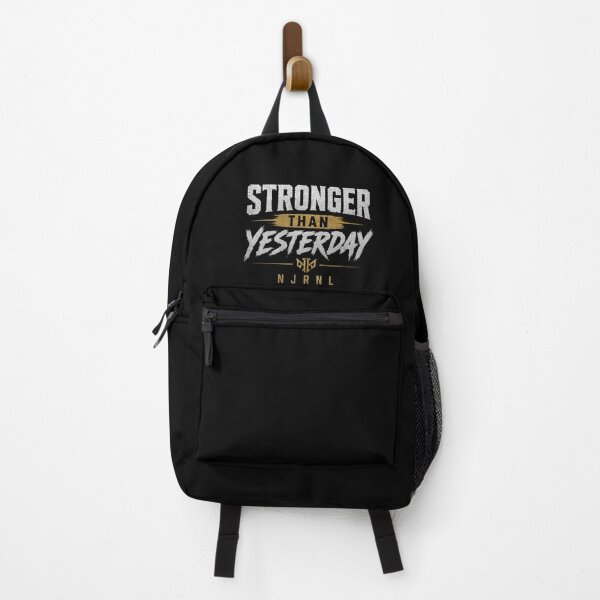 Item preview, Stronger Than Yesterday | Motivational Gym Shirt designed and sold by NJRNL Apparel .