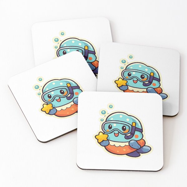 Item preview, Cute Snorkeling Sea Explorer Holding a Starfish Design designed and sold by Nawi32.