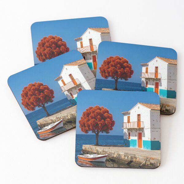 Item preview, Mediterranean dream: The house by the azure sea designed and sold by VoidVeilStudio.